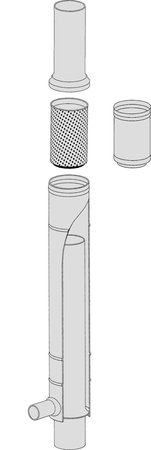 Standpipe Filter collector